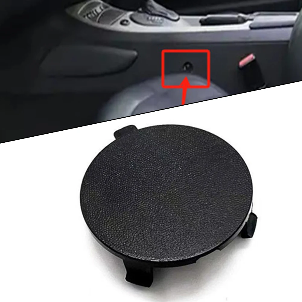Black Front Center Console Screw Cover Easy To Install Non-deformation OEM Number 51167053123 Practical Design