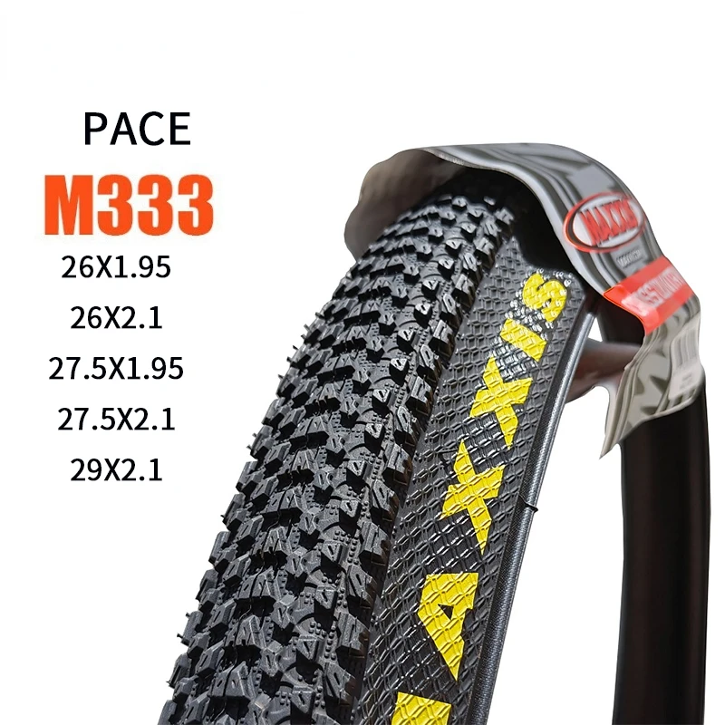 M333 PACE Mtb Bicycle Tire 26 * 1.95 26 * 2.1 27.5 X1.95 27.5x2.1 29 x 2.1 29er Mountain Bike Tire Steel Wire Bicycle 1PC