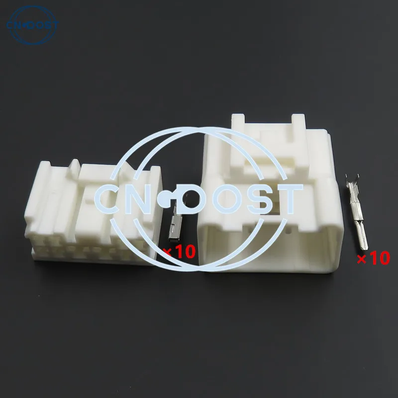 1 Set 10 Pin Automobile Wiring Terminal Connector Car Male Female Composite Socket AC Assembly 6520-1150 6520-1142 BH0607-08