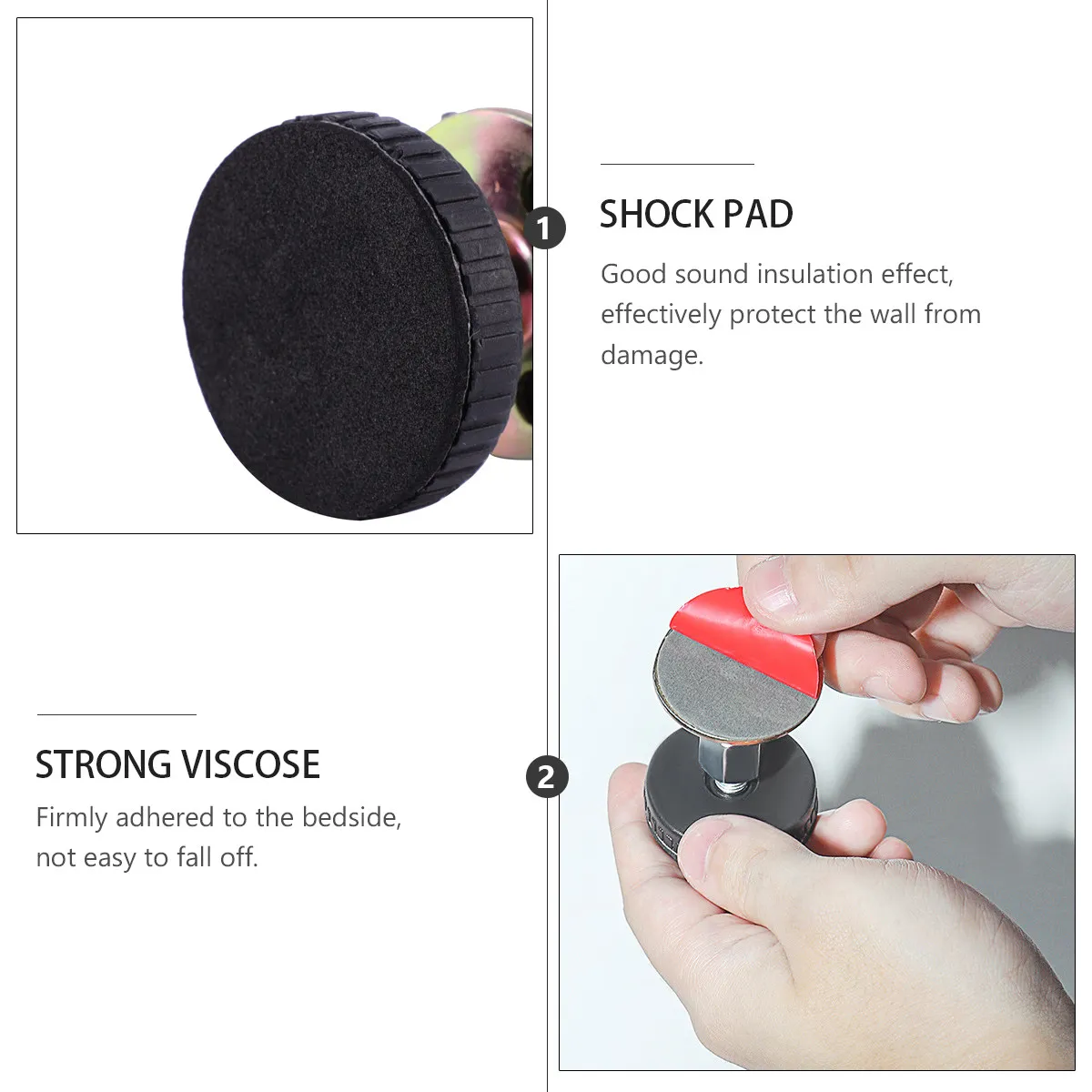 Bed Frame Stabilizer Adjustable Telescopic Support Bracket Anti Shake Furniture Wall Fixer Tool