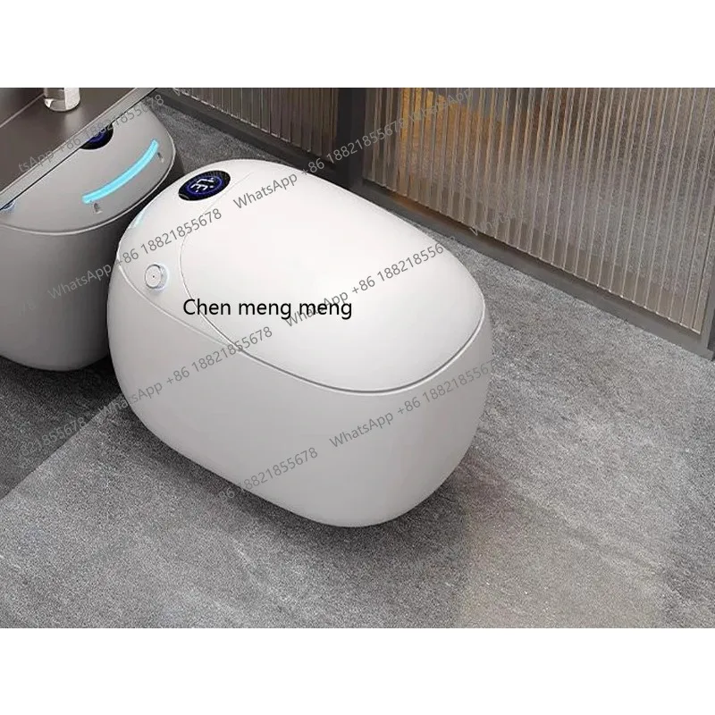 A Smart toilet for home use, fully automatic without water pressure limit, integrated toilet instant customized color