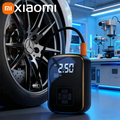 샤오미 무선 자동차 공기 압축기 공기 펌프, 전기 타이어 팽창기 펌프, 오토바이 자전거 보트 자동 타이어 공 팽창식 N