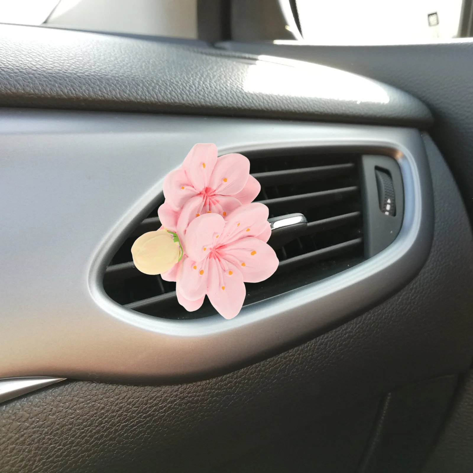 

Car Air Freshener Clip Flower Shape Stylish Car Vent Diffuser Clip Long-Lasting Aroma Interior Decor for Women