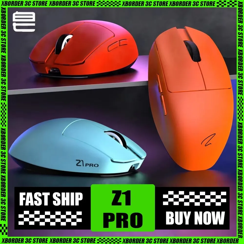 

New Zaopin Z1 Pro Wireless Mouse 4k Dual Mode Paw3395 Hollow Out Lightweight Gaming Mouse Ergonomics Pc Gamer Accessories Z1pro