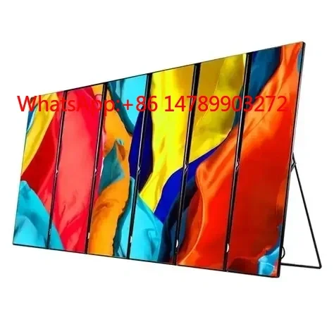 

640X1920mm Full Color LED Banner WiFi Control P1.25/P1.53/P2.5 Digital LED Poster High Brightness Advertising Screen