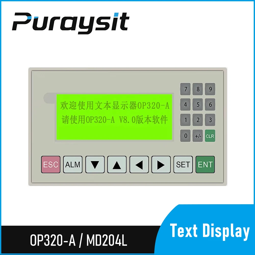 Puraysit OP320-A OP320-A-S MD204L Text Display Compatible With domestic  xinjie Industrial Control Board Controller