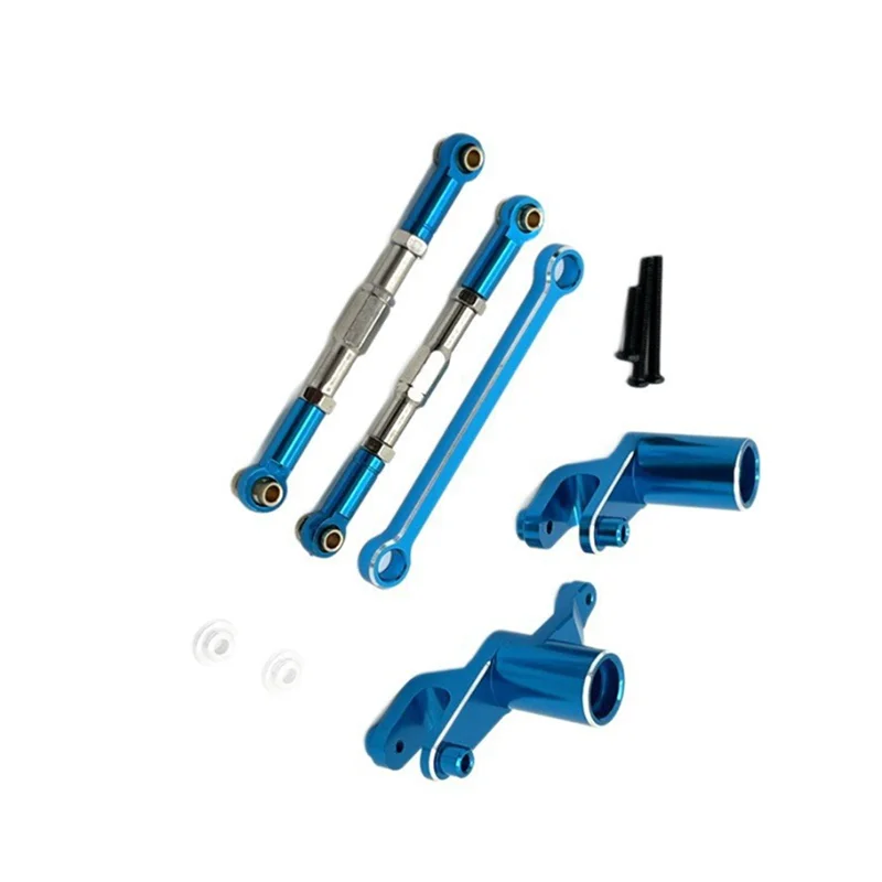 

YSUN-RC Car Upgrade Steering Assembly Pull Rod Kit For UDIRC 1/12 UD1201 UD1202 UD-12PRO RC Car Upgrade Parts Blue