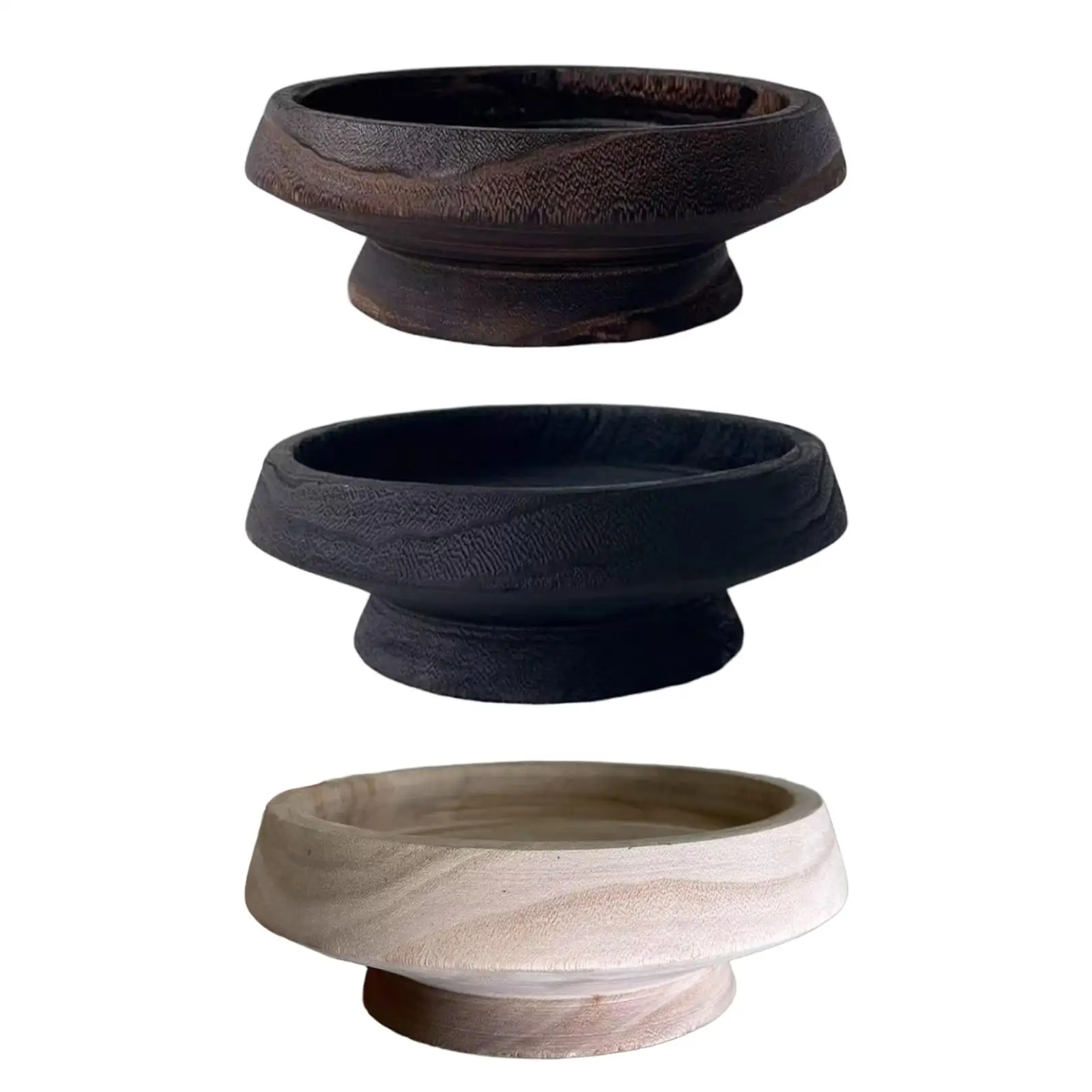 

Мини-деревянная стойка, многофункциональная подставка для декоративного подноса, деревянная подставка на пьедестале, для стойки, входной столик для ванной комнаты