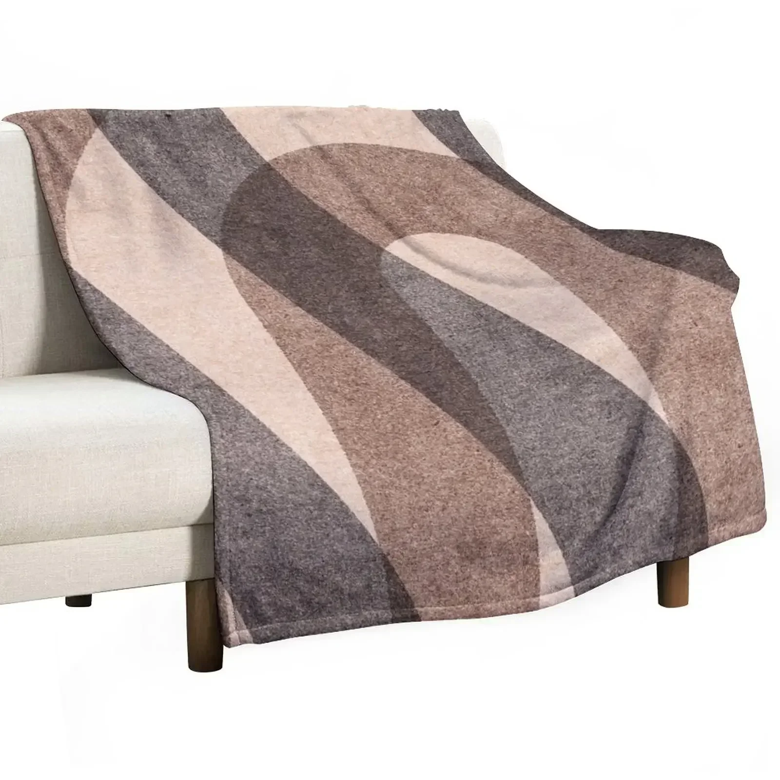 ABSTRACT ALPHABET / Decorative N Throw Blanket Bed Luxury Brand Blankets