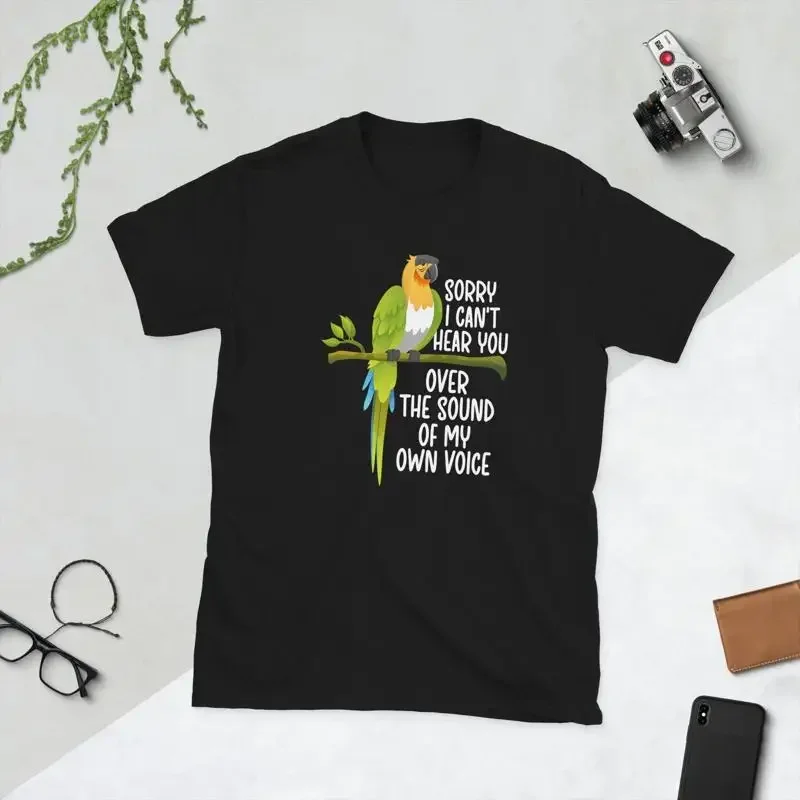 Camiseta divertida para amantes de loros Caique