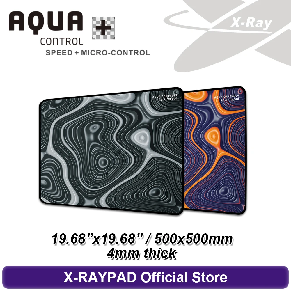 500x500x4mm X-Raypad ROB Strata Aqua Control Plus Gaming Mouse Pads