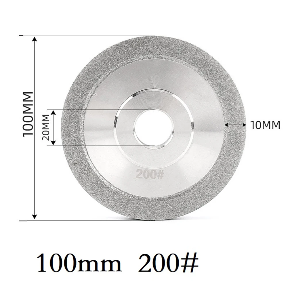 Grinding Wheel Diamond Grinding Wheel Diamond Disc 4/5/6Inch Effecient Due Electroplated Diamond For Carbide Workshop Equipment
