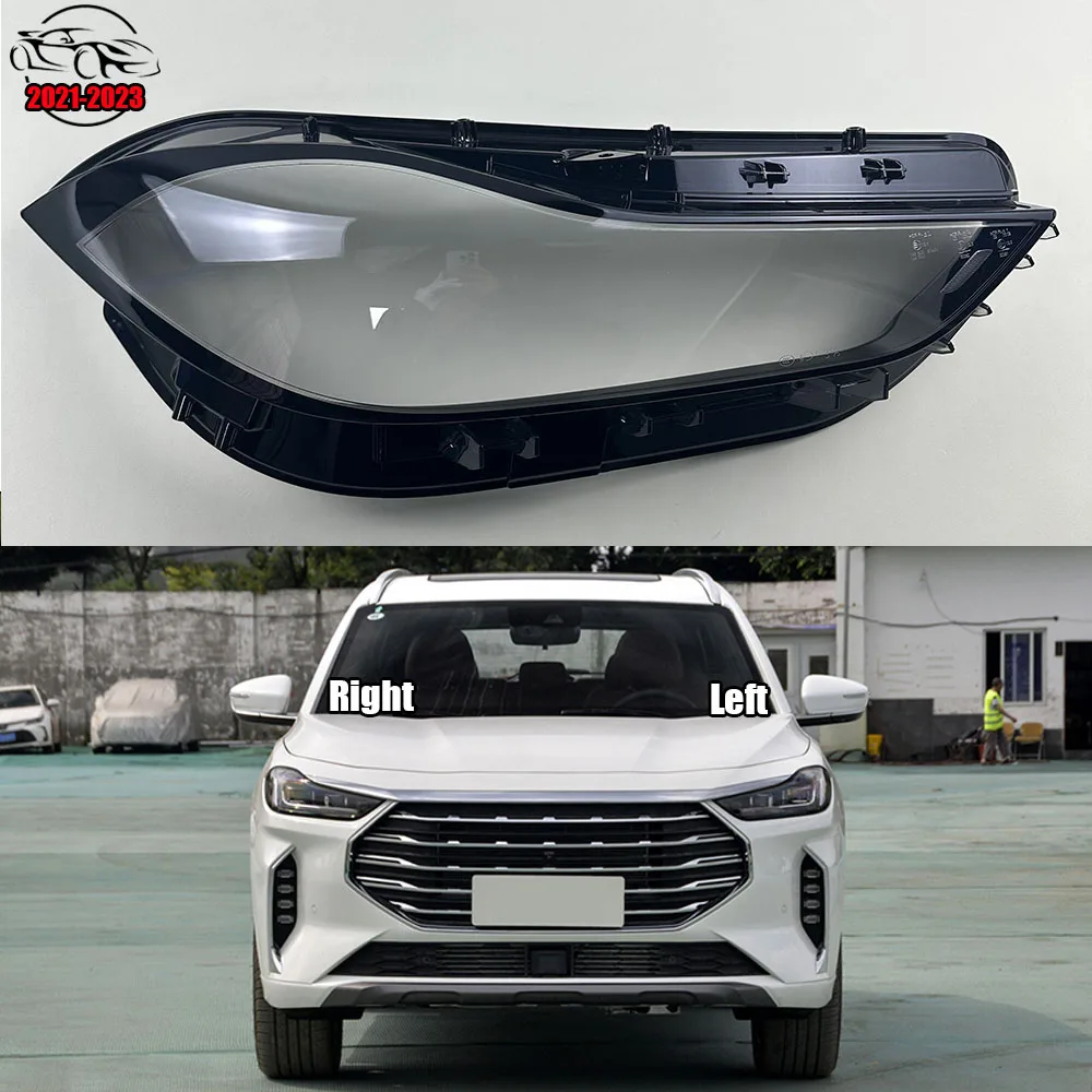 For Chery Jetour X70 Plus 2021 2022 2023 Car Replacement Headlight Shell Front Auto Lens Glass Headlamp Transparent Light Cover