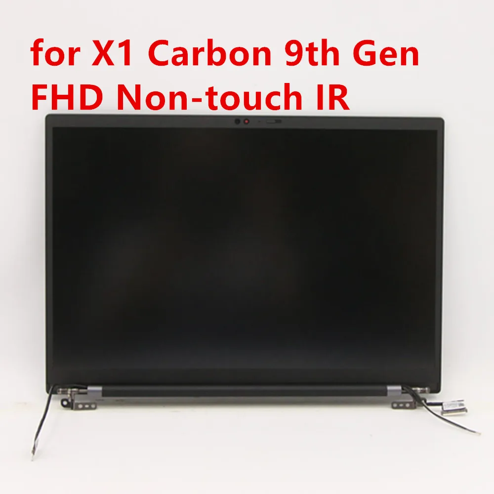 New Original for Lenovo ThinkPad X1 Carbon 9th Gen Non-touch FHD IR Lcd Rear Lid Screen assembly 1920*1080 5M11C53205 5M11C53206