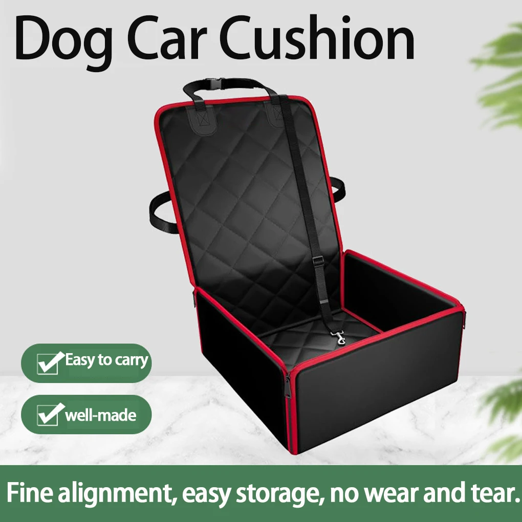 

Multi Functional Pet Car Seat Cover, Suitable For Dogs And Cats, Scratch Resistant And Dirt Resistant Perfect For Travel Washab