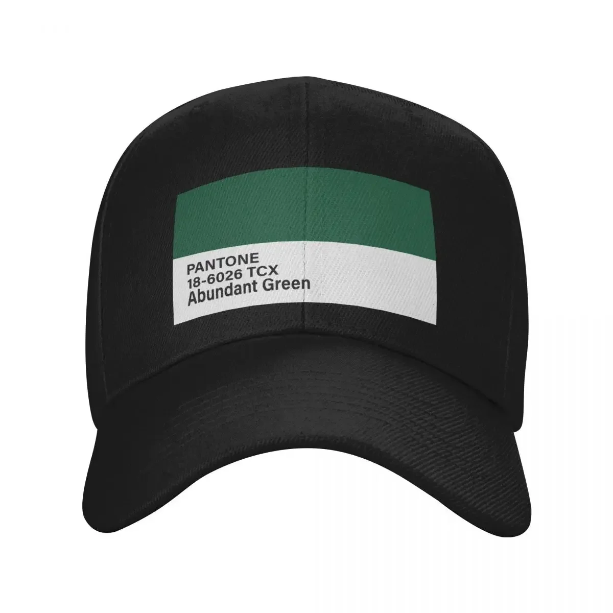 PANTONE 18-6026 TCX Abundant Green Baseball Cap Sunhat Trucker Hat Luxury Hat New In Hat Women's Golf Wear Men's