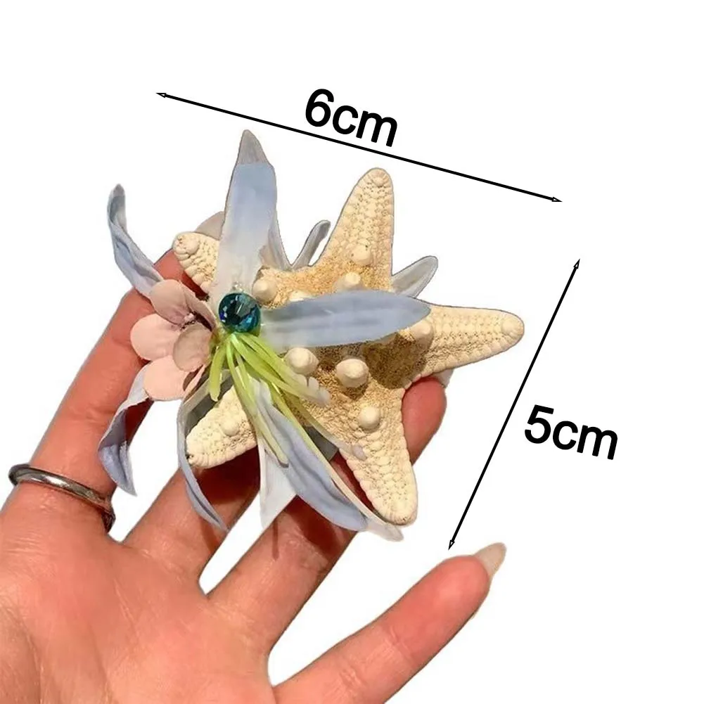 للارتداء اليومي إكسسوارات الشعر اللطيفة إكسسوارات صور الشاطئ 24 * 15 * 4 سم إكسسوارات الشعر الملونة للارتداء اليومي
