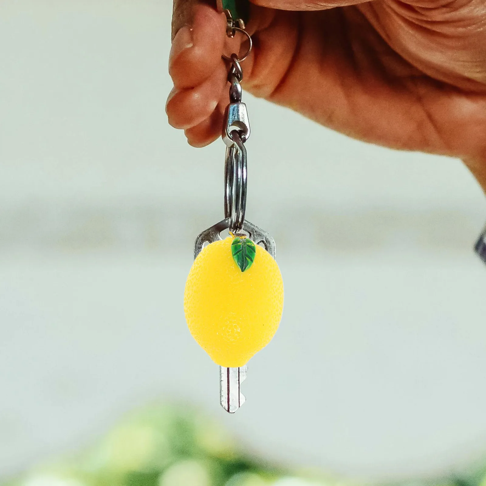 

10Pcs Realistic Lemon Charms Vibrant Yellow Lightweight Keychain Bag Pendant DIY Jewelry Making Craft Supplies Faux Fruit