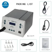 Original QUICK 861DW Hot Air Gun Soldering Station 1000W Professional BGA Rework Station for Mobile Phone BGA Desoldering Repair