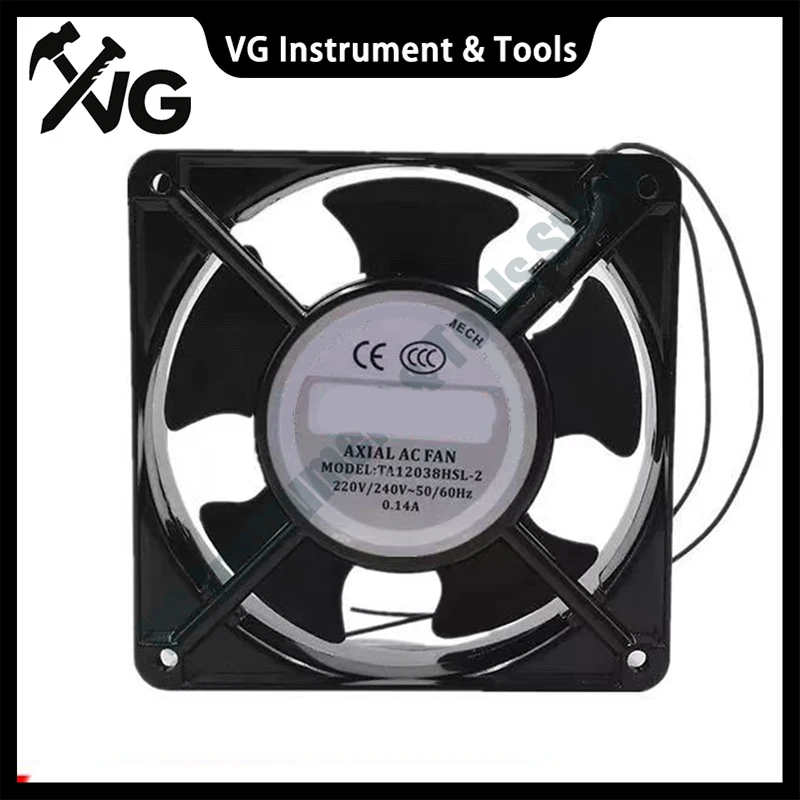 ta12038hbl-2-220v-014a-サーマルファン高温耐性軸流ファン暖炉用カセット挿入可能簡単設置