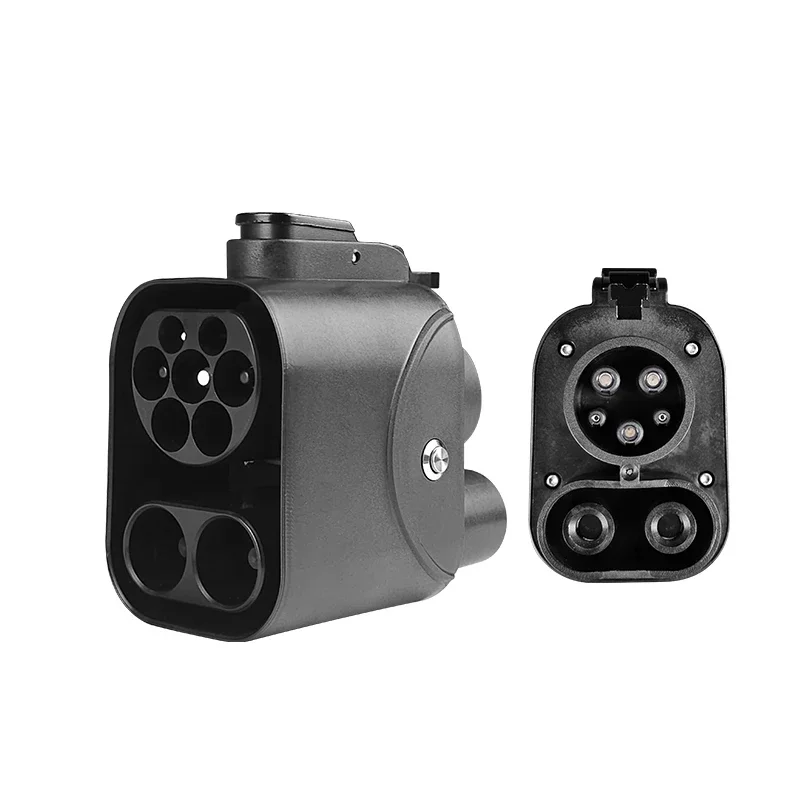 CCS2 to CCS1 Adapter From CCS2 Charger to CCS1 EV CCS2 to CCS1 Electric Vehicle Charger DC Fast Ev Charging Adapter