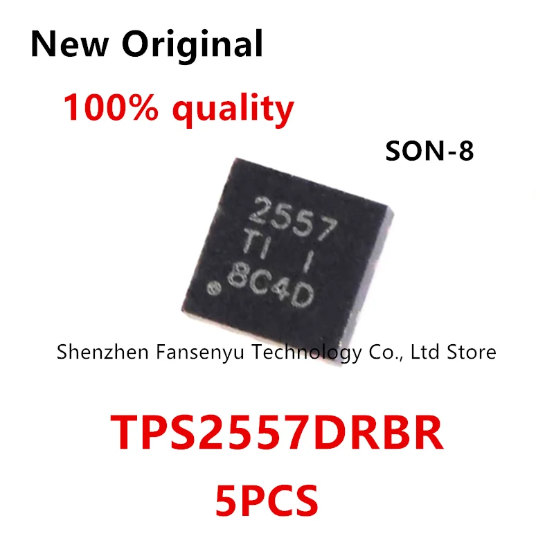 

(5piece)100% New TPS2557DRBR TPS2557 2557 SON-8 Chipset