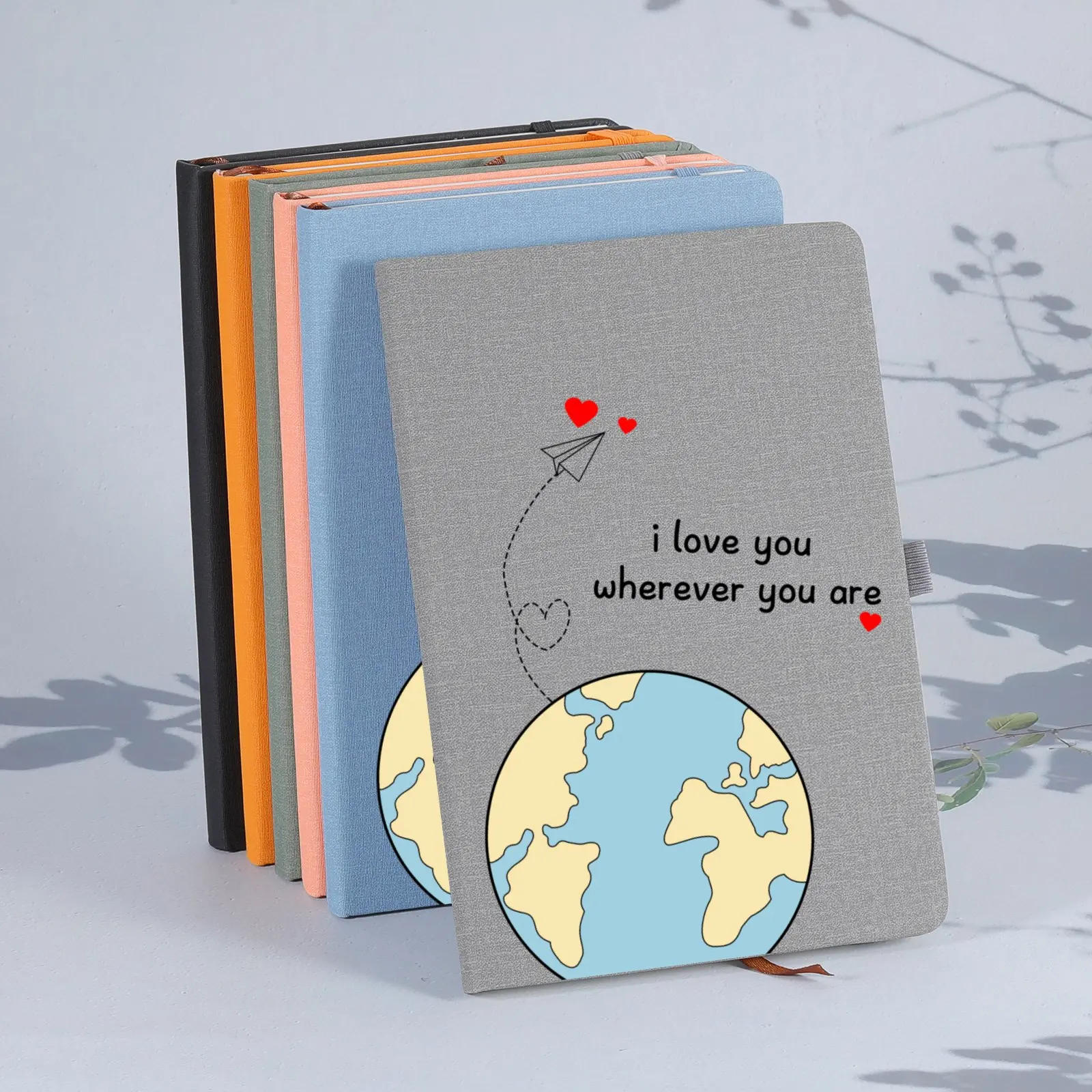 

Personalized Notebook Eco Friendly Notepad Gift Journal for Friend Birthday Note Couple Notepad Gift I Love You Wherever You Are