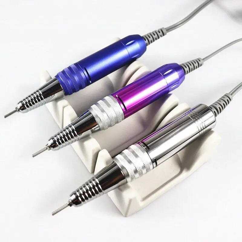 Drill Pen for 35000RPM Strong 210 Electric Nail Drill Machine Stainless Steel Handle Manicure Drill Polishing Machine Equipment