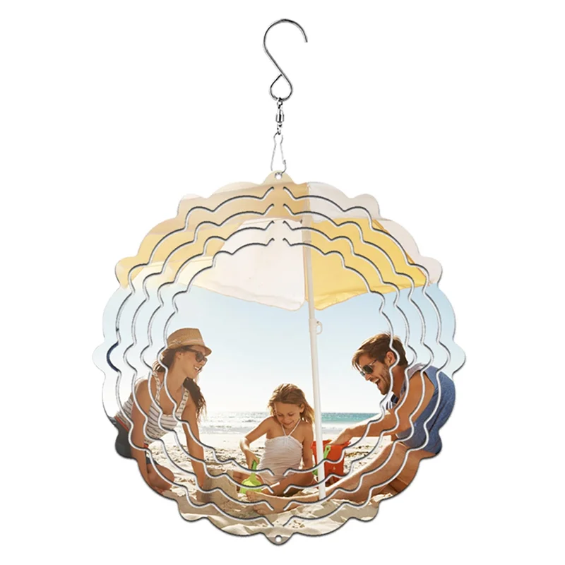 6 قطعة 8In التسامي الرياح سبينر الفراغات ، سبينر تعليق تقليم التسامي الرياح سبينر لساحات وحديقة مستديرة