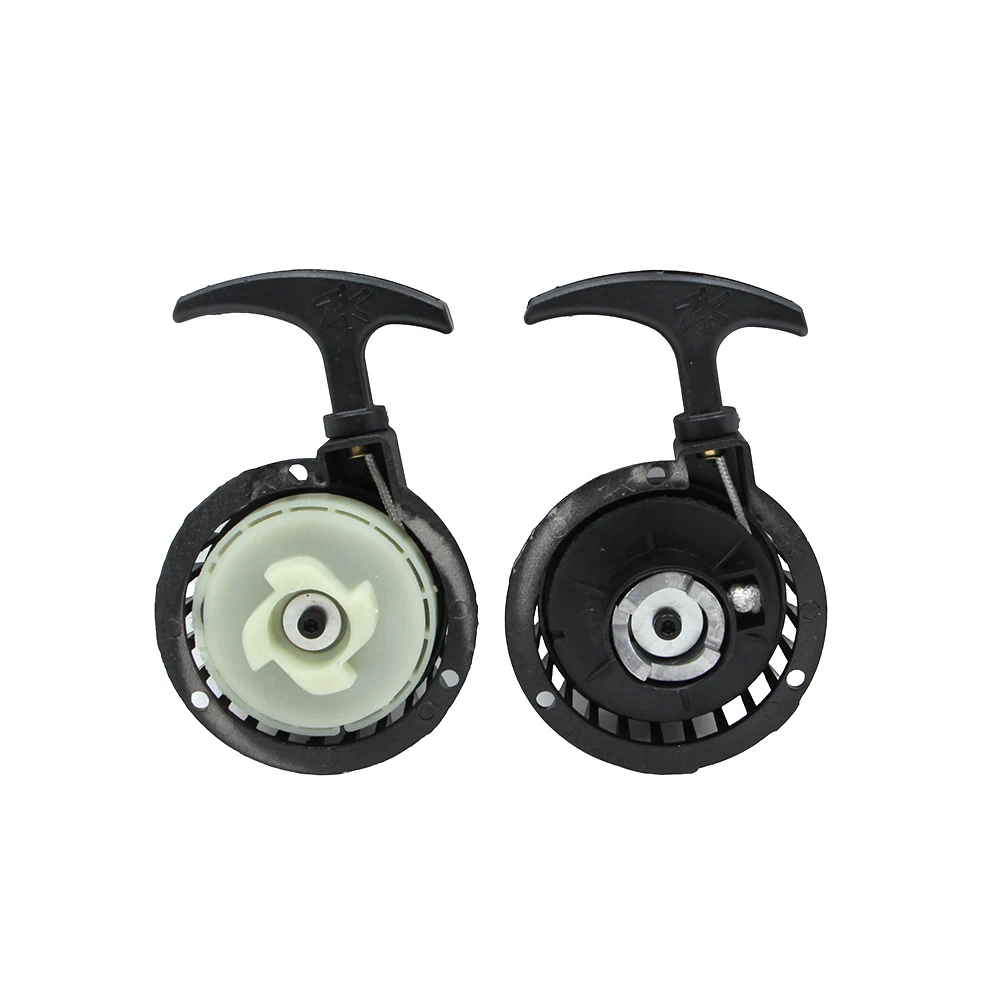 ‌Easy Install Aluminum Alloy Pull Starter For 47cc 49cc 2-Stroke Recoil Start Engine Pocket Bike Mini Dirt Bike Crosser ATV Quad
