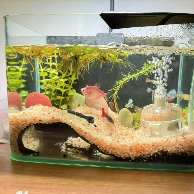 Gua Bawah Tanah untuk Akuarium, Tempat Persembunyian Ikan, Udang, Reptil, Ornamen Lanskap, Dekorasi Akuarium Cetak 3D