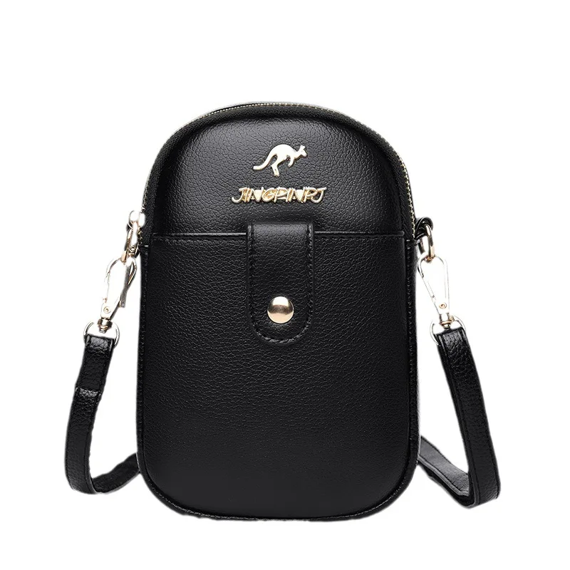 

Stylish Mini Crossbody Bag with Headphone Jack, Compact, Sleek Functional for Daily Outing Secure Snap Pocket & Adjustable Strap