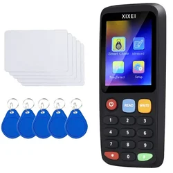 X7 akıllı kart okuyucu RFID anahtar klon fotokopi IC kimlik jetonu kopya teksir 125Khz rozeti yazar 13.56Mhz NFC etiketi programcı