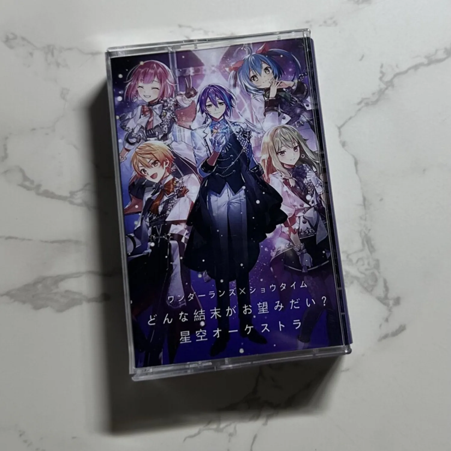 

Wonderlands×Showtime Project SEKAI J-Pop Theater Audio Cassette Tape Retro Analog Sound Collectible for Fans Home Art Decor