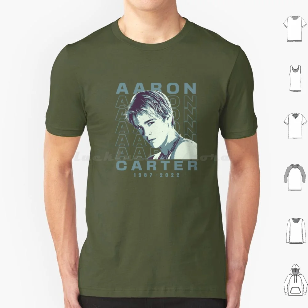 Aaron Carter 1987-2022 T Shirt Men Women Kids 6xl