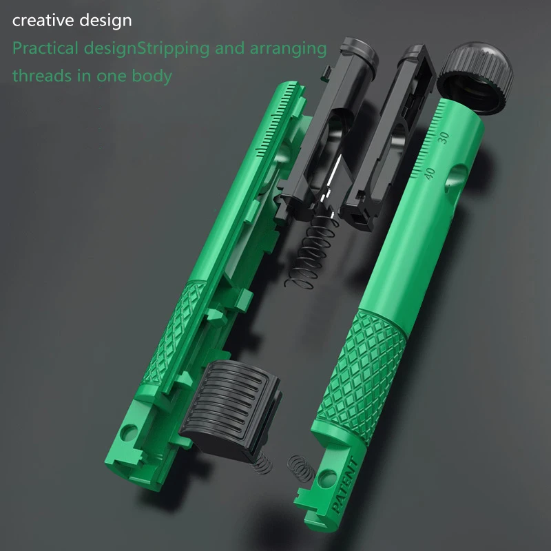 Combing Wire Pair Separator Easily Network Cable Untwist Tool Engineer Straightener For Category 5/6/7 Crystal Cables