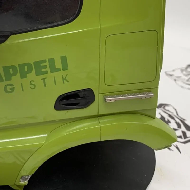 1:14 스케일 1개 금속 시뮬레이션 금속 페달 업그레이드 액세서리 타미야 RC 트럭 벤츠 3363 3348 ACTROS AROCS용