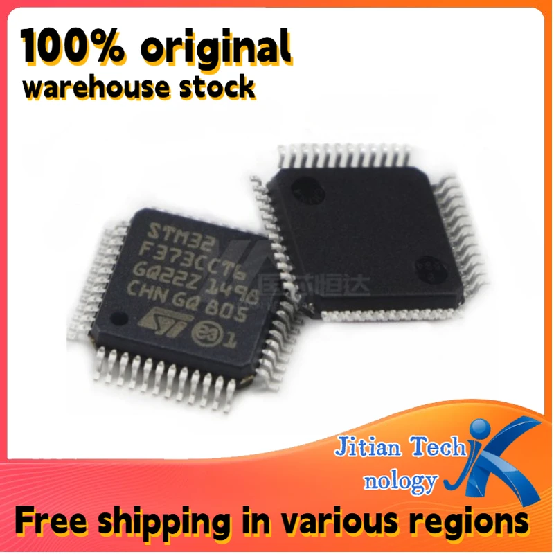 100%Original New in Stock 10PCS STM32F373CCT6 STM32F373 LQFP-48(7x7) 32-bit microcontroller Channel direct sales