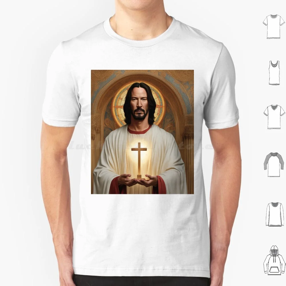 Camiseta Keanu Reeves Jesus Lord para hombres, mujeres y niños, 6xl, Keanu Reeves, películas de Jesús, actor, programas de televisión, Hollywood, celebridad guapa y atractiva