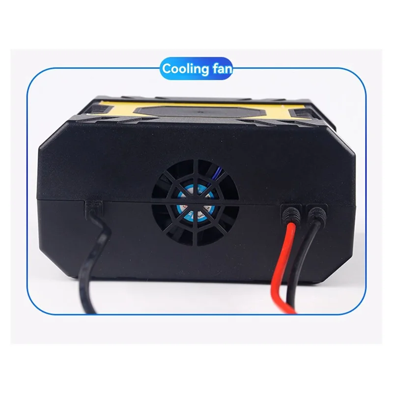 ABKS-Short Circuit Protection Overcharge Protection 12V24v Intelligent Repair Motorcycle Fast Charger EU-PLUG