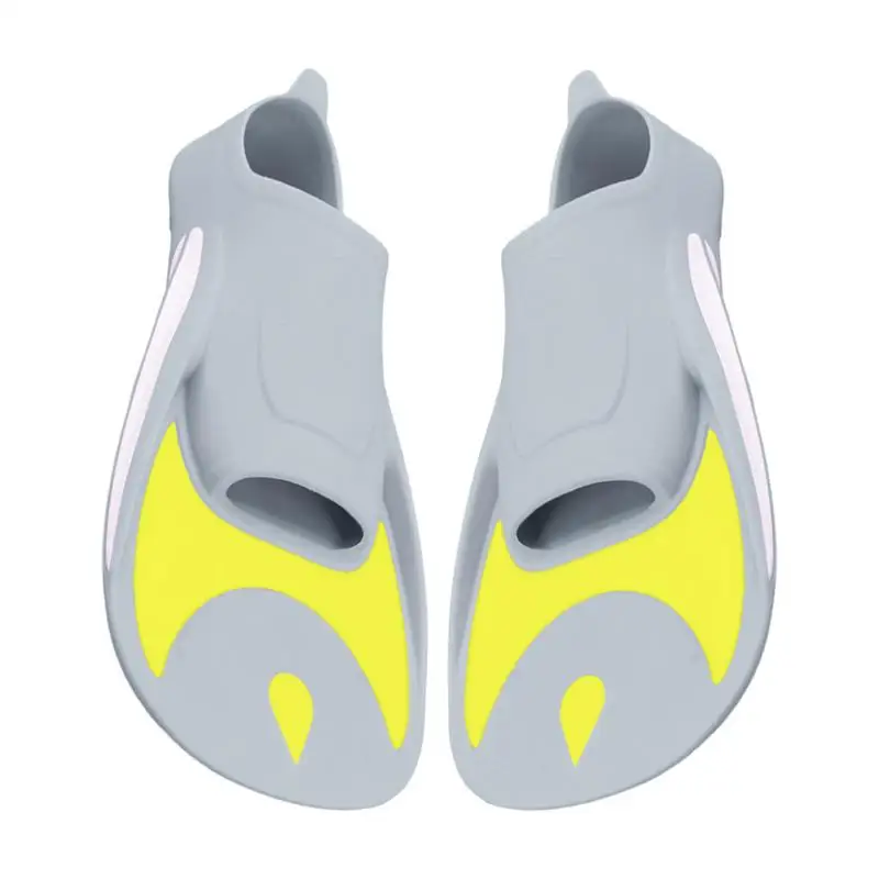 

Swim Fins Training Snorkeling Fins Flippers Adjustable Soft Comfortable Lightweight Pool Accessories For Kids Surfing Diving