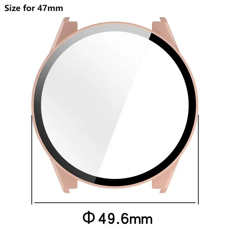 Etui ze szkła hartowanego do Garmin Forerunner 570 42mm47mm Smart Watch Screen Protector do Forerunner570 47MM42MM All-around Bumper