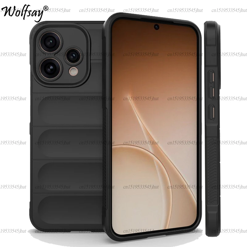 Stoßfeste Handyhülle für Oppo Reno 15 Hülle Anti-Klopf Anti-Rutsch Silikon Rückseite Schutzhülle Oppo Reno 15 Hülle für Oppo Reno 15 Pro Mini.