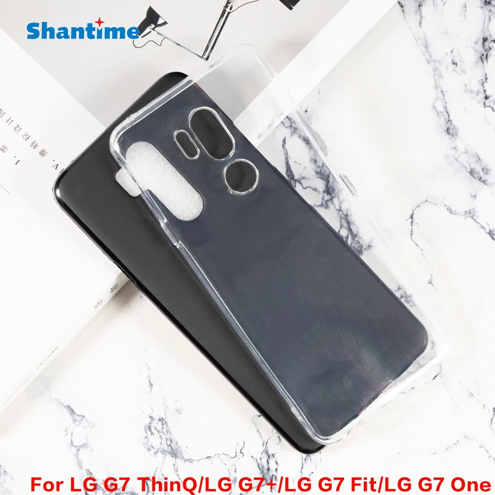 For LG G7 ThinQ Gel Pudding Silicone Phone Protective Back Shell For LG G7+ LG G7 Fit LG G7 One Soft TPU Case