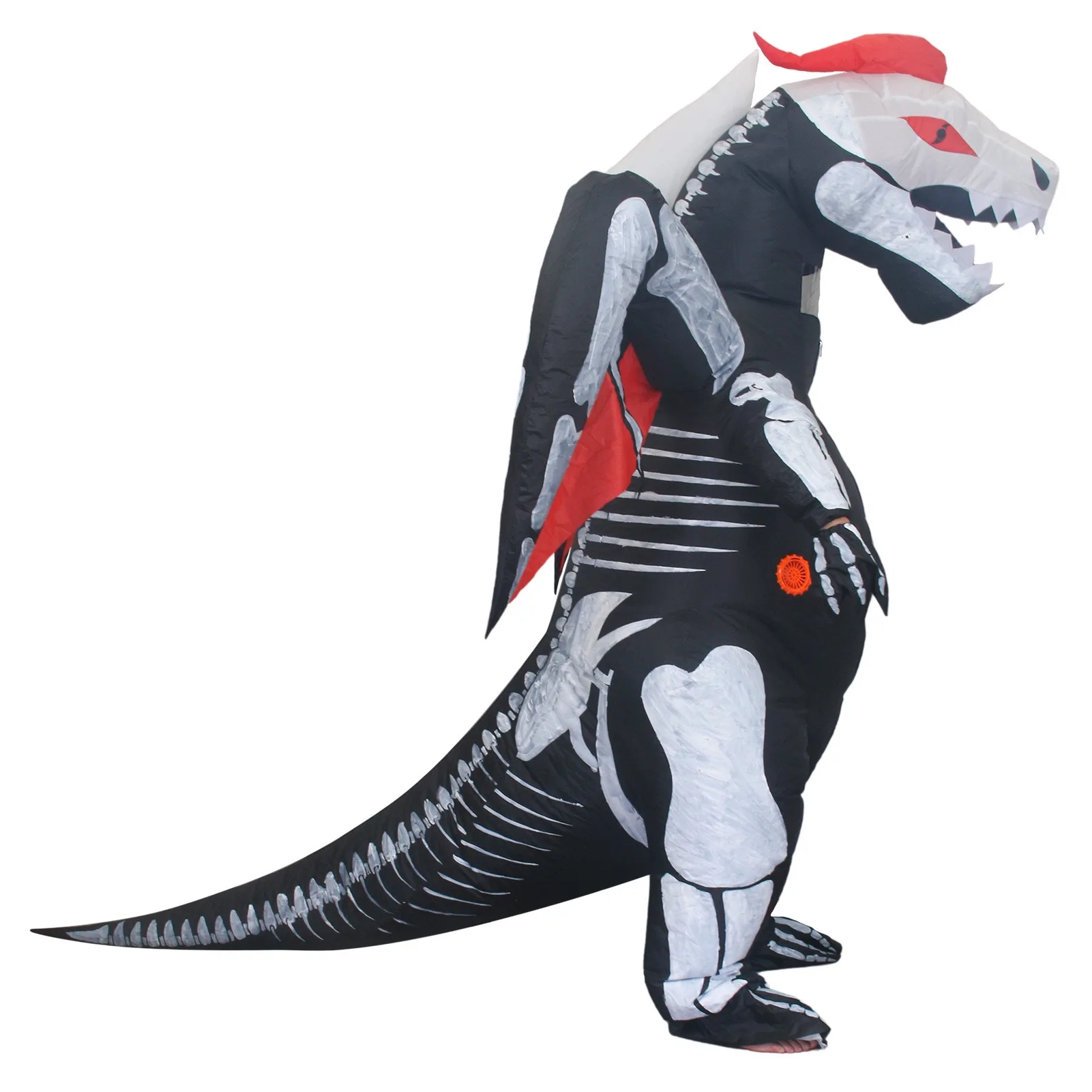 

Flying Dragon Inflatable Suit Adult Halloween Cosplay Anime Air Blow up Jumpsuit Dinosaur Stage Wear 2025 Party Atmosphere Suit