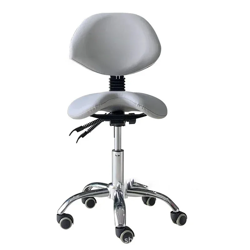 Professional Beauty Chair Wheeled Hairdressing Reception Barber Chairs Full Sedia Re High Makeup Salon Furniture