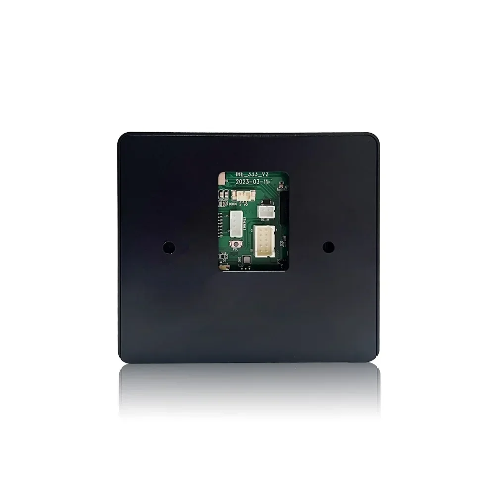 Controle de acesso compacto com reconhecimento de íris e comparecimento do tempo