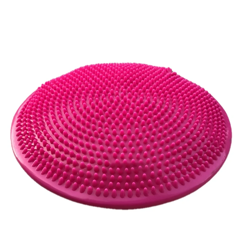 Yoga Balls Massage Pad Inflatable Balance Cushion Disc Mat Fitness Exercise Training Ball Rehabilitation Pad