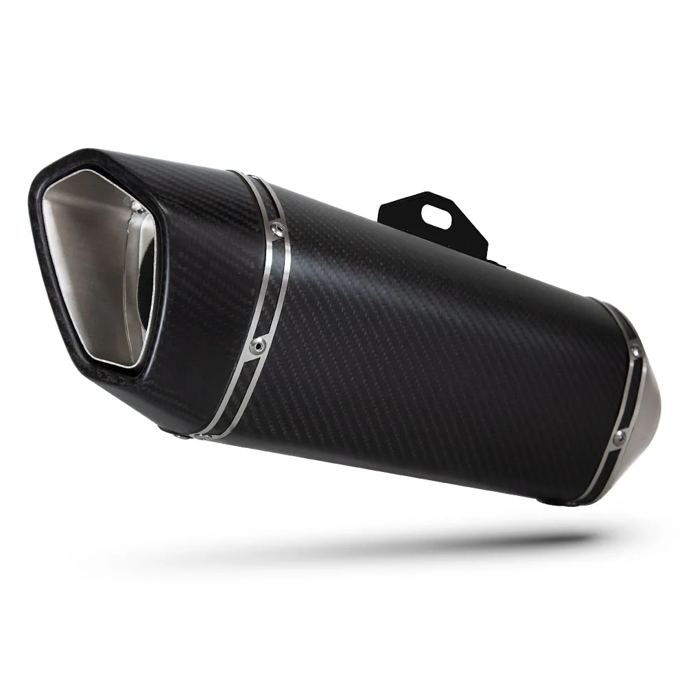 

SXLL 60Mm S1-R Racing Exhaust Kit Motorcycle Exhaust Full Carbon Silenciador with DB Killer