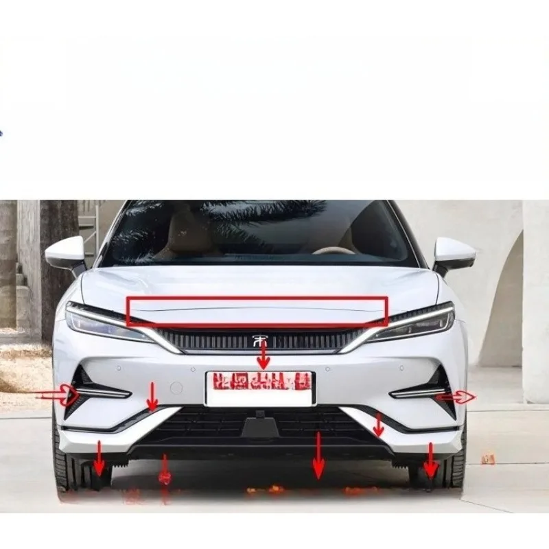 

Front Bumper Lower Grille Left/Right Trim Front Grille Panel for BYD Song L